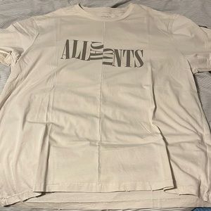 COPY - Mens ALLSAINTS short sleeve graphic Tshirt. Size XL